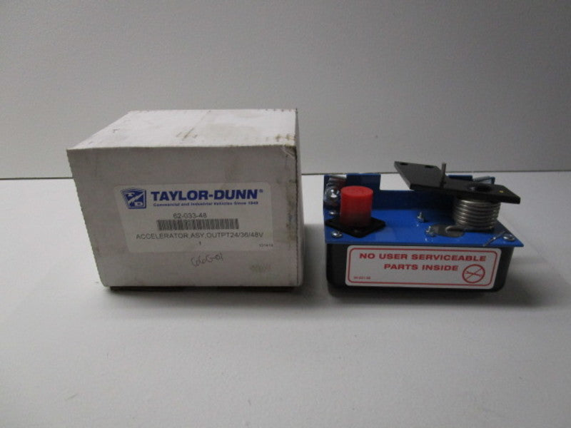 TAYLOR-DUNN 62-033-48 ACCELERATOR * NEW IN BOX *