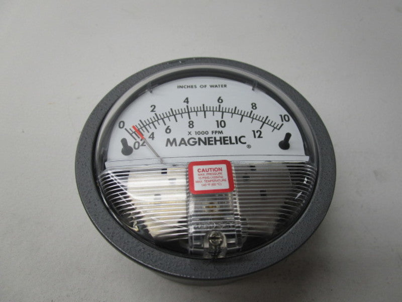DWYER 2010AV PRESSURE GAUGE 15PSIG * NEW IN ORIGINAL PACKAGE *
