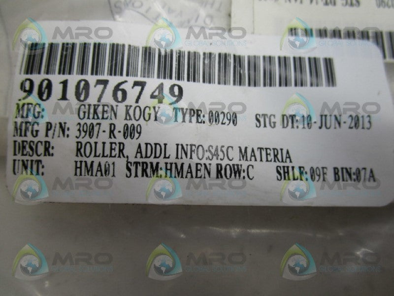 GIKEN KOGY 3907-R-009 ROLLER  NSNP