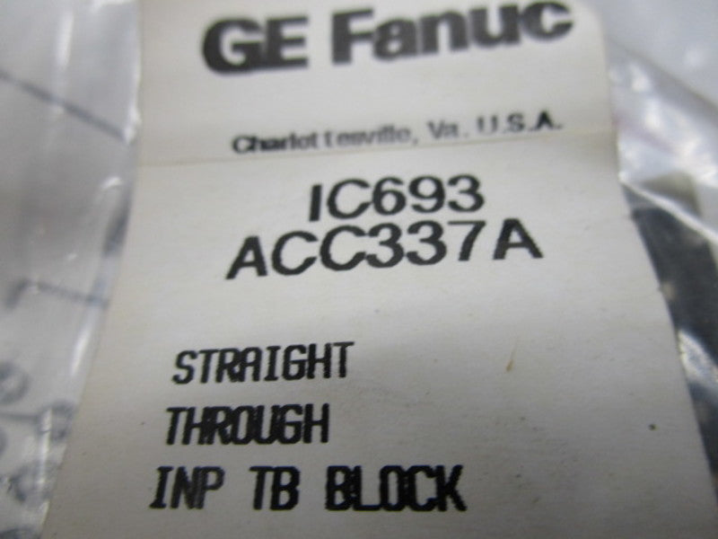 GE FANUC IC693ACC337A NSMP