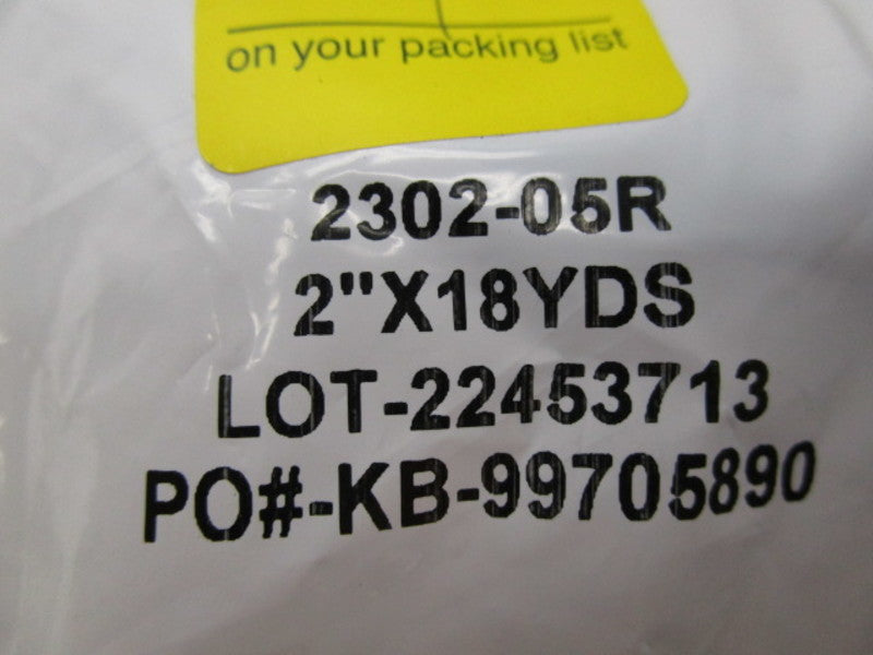 SAINT GOBAIN 2302-05R FILM TAPE * NEW IN FACTORY BAG *