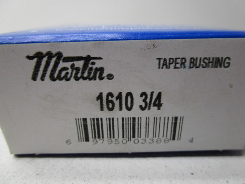 MARTIN 1610 TAPER BUSHING 3/4" * FACTORY SEALED *