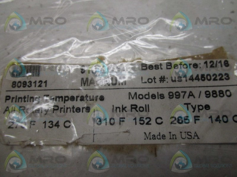 MAGNUM 997A/9880 INK ROLLS  NSNP