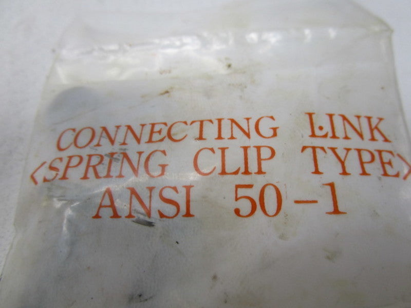 INDUSTRIAL MRO ANSI 50-1 CONNECTING LINK * NEW IN FACTORY BAG *
