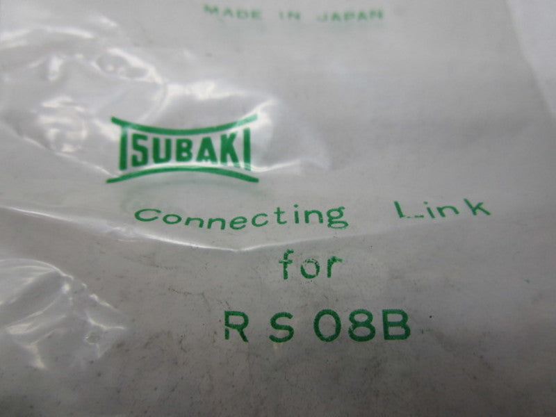 TSUBAKI RS08B CONNECTING LINK * NEW IN FACTORY BAG *