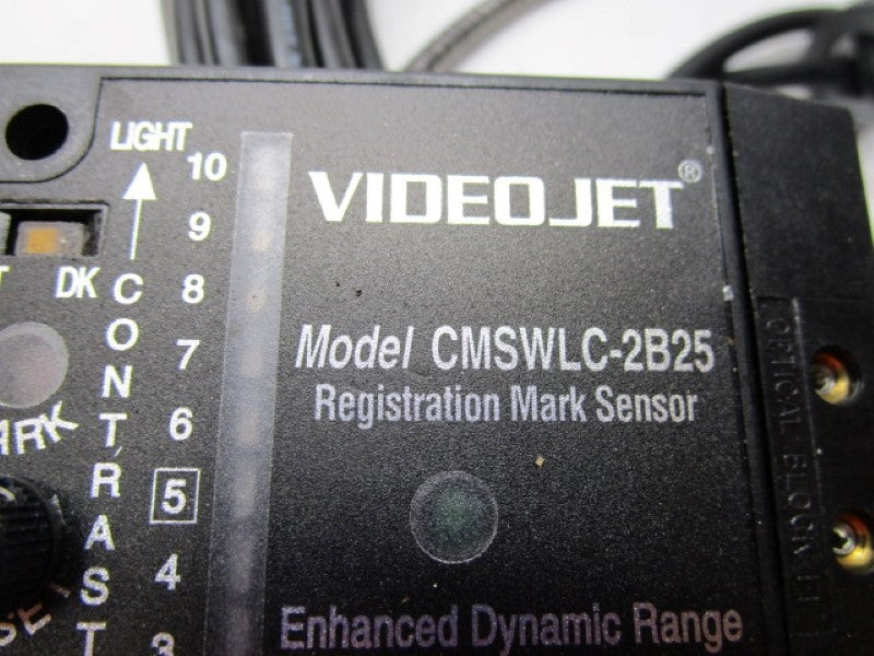 TRI-TRONICS CMSWLC-2B25 REGISTRATION MARK SENSOR * USED *