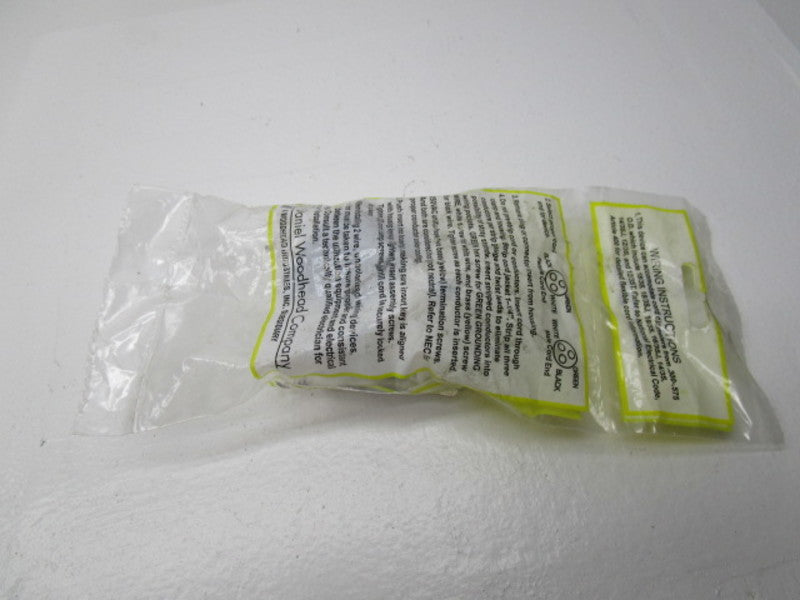 DANIEL WOODHEAD 5366 PLUG * NEW IN FACTORY BAG *