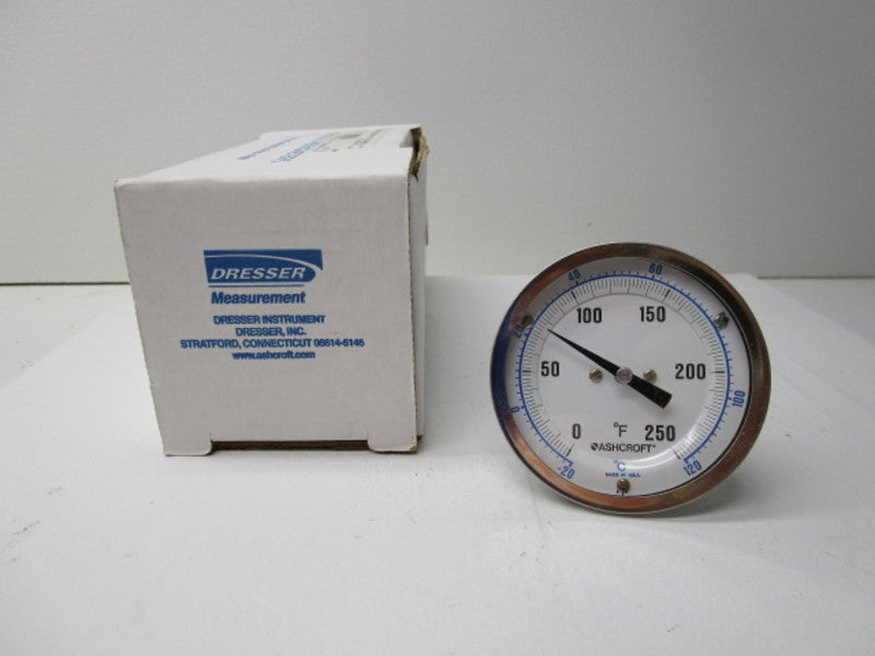 ASHCROFT 7NA-W0647-015 3" BIMETAL THERMOMETER * NEW IN BOX*