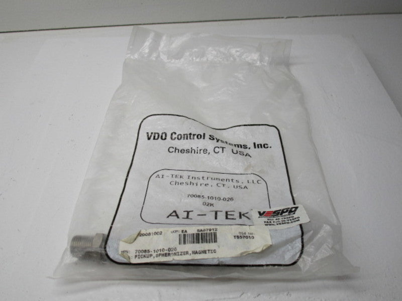 AI-TEK 70085-1010-026 PASSIVE SPEED SENSOR * NEW IN FACTORY BAG *