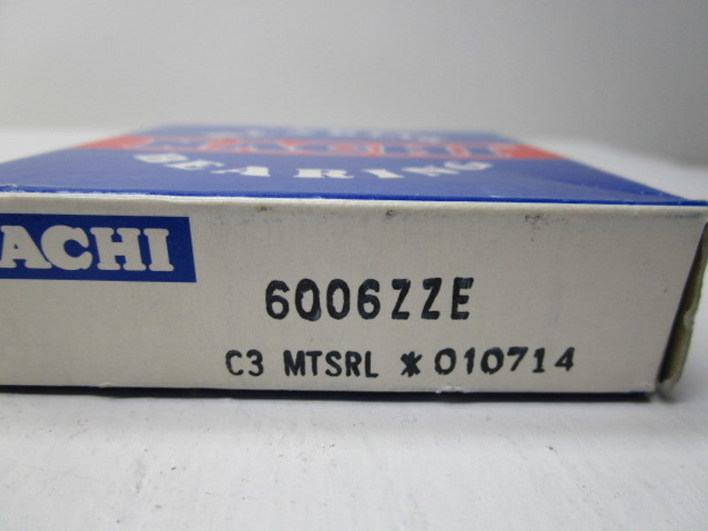 NACHI 6006ZZE BALL BEARING * FACTORY SEALED *