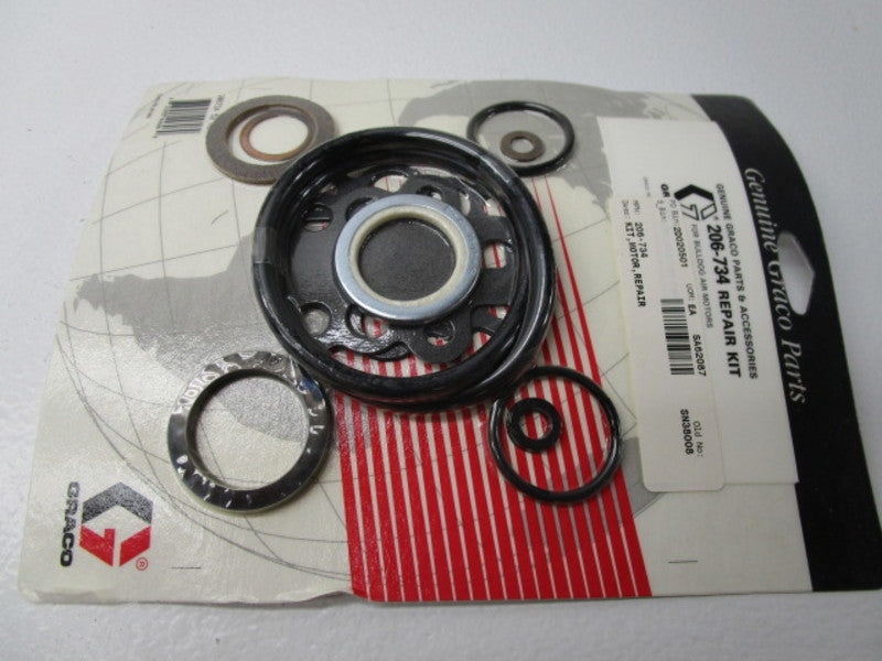 GRACO 206-734 MOTOR REPAIR KIT * NEW IN ORIGINAL PACKAGE *