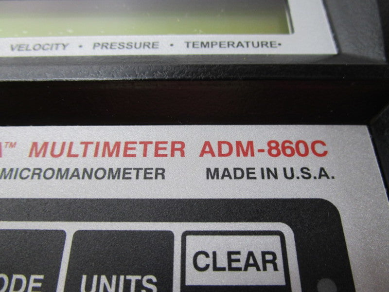 SHORTRIDGE INSTRUMENTS ADM-860C NSNP