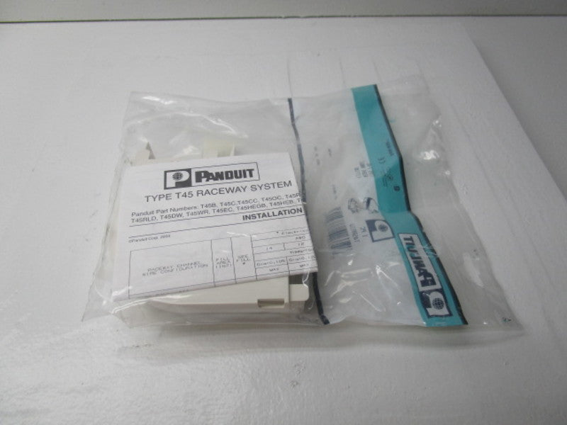 PANDUIT T45RAIW RIGHT ANGLE FITTING * NEW IN FACTORY BAG *