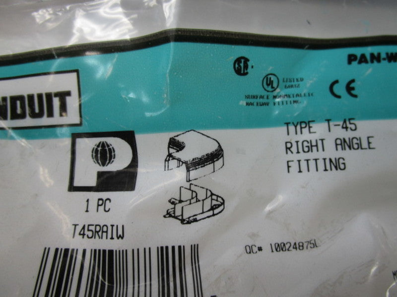 PANDUIT T45RAIW RIGHT ANGLE FITTING * NEW IN FACTORY BAG *