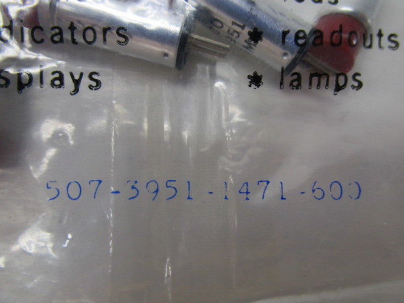 DIALIGHT 507-3951-1471-600 INDICATOR LIGHT (PKG OF 5) * NEW IN FACTORY BAG *