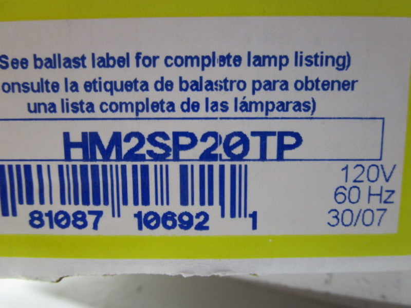ADVANCE HM2SP20TP BALLAST 120V 60HZ * NEWIN BOX *