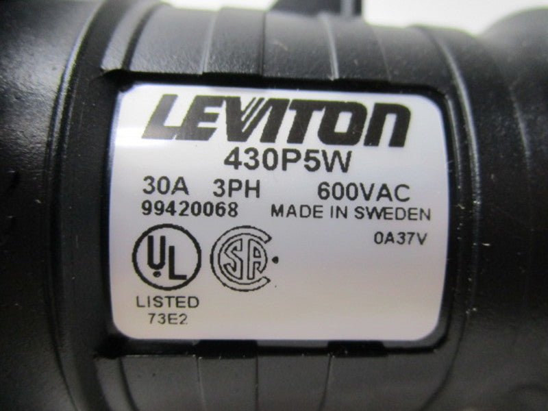 LEVITON 430P5W 600VAC 30A NSNP