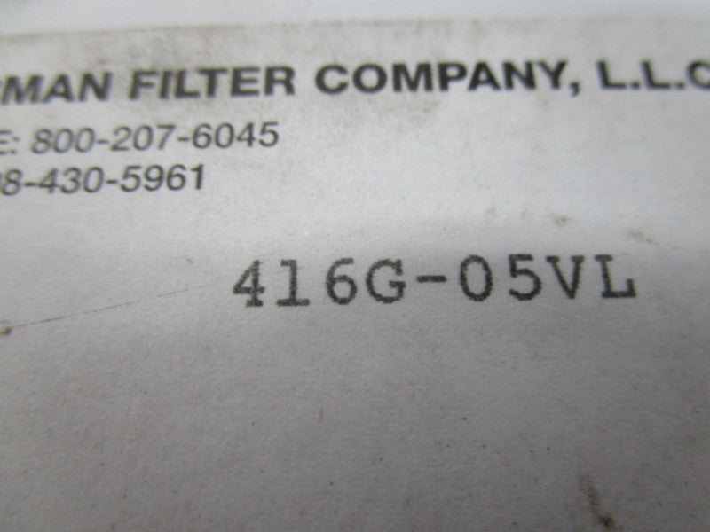 NORMAN FILTER 416G-05VL NSMP