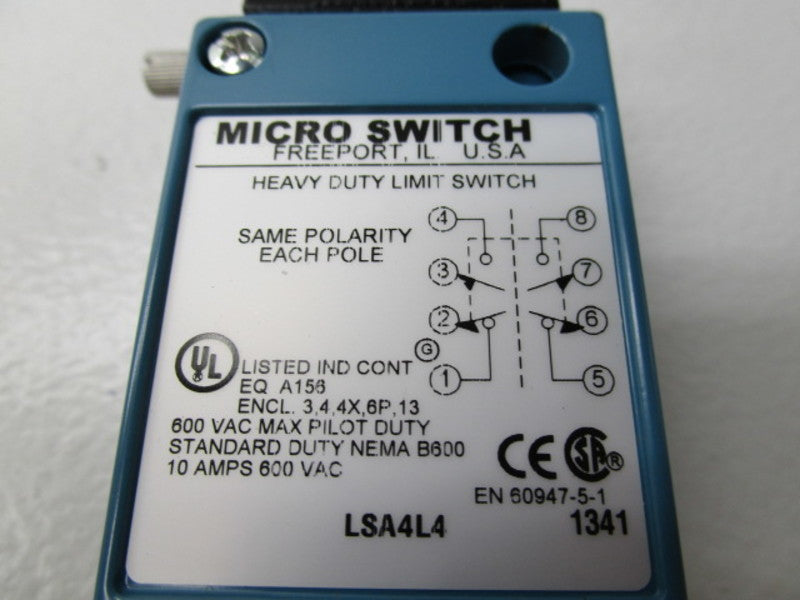HONEYWELL LSA4L4 600VAC 10A NSMP