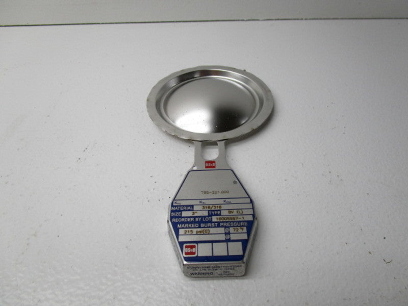 BS&B 16005587-1 215PSI 3" NSMP