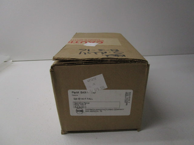 THERMON B4X-15140 THERMOSTAT 15-140 F' * FACTORY SEALED *