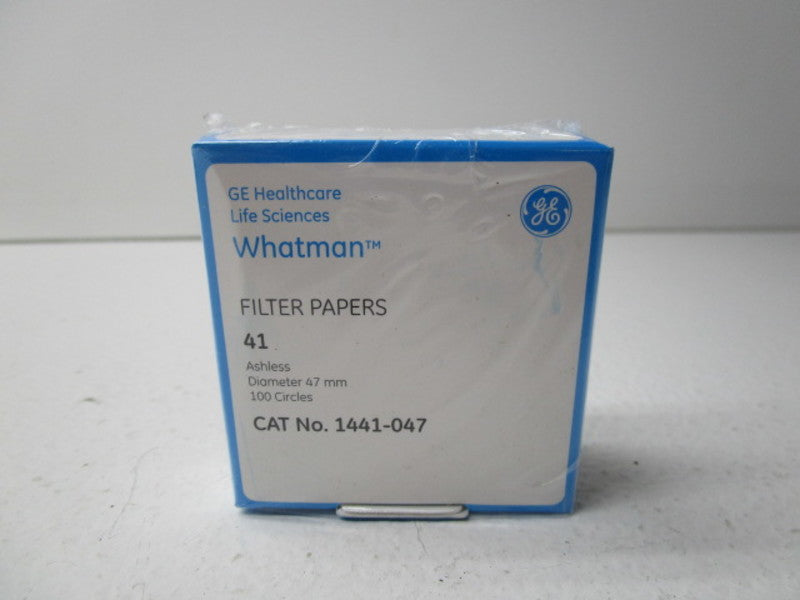 WHATMAN 1441-047 FILTER PAPER * FACTORY SEALED *