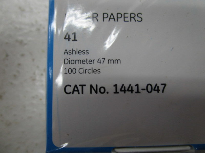 WHATMAN 1441-047 FILTER PAPER * FACTORY SEALED *