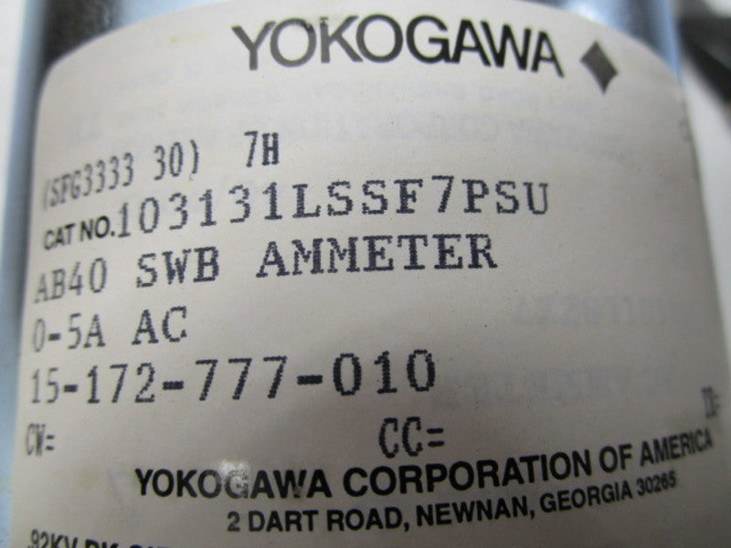 YOKOGAWA 103131LSSF7PSU * NEW IN ORIGNIAL PACKAGE *
