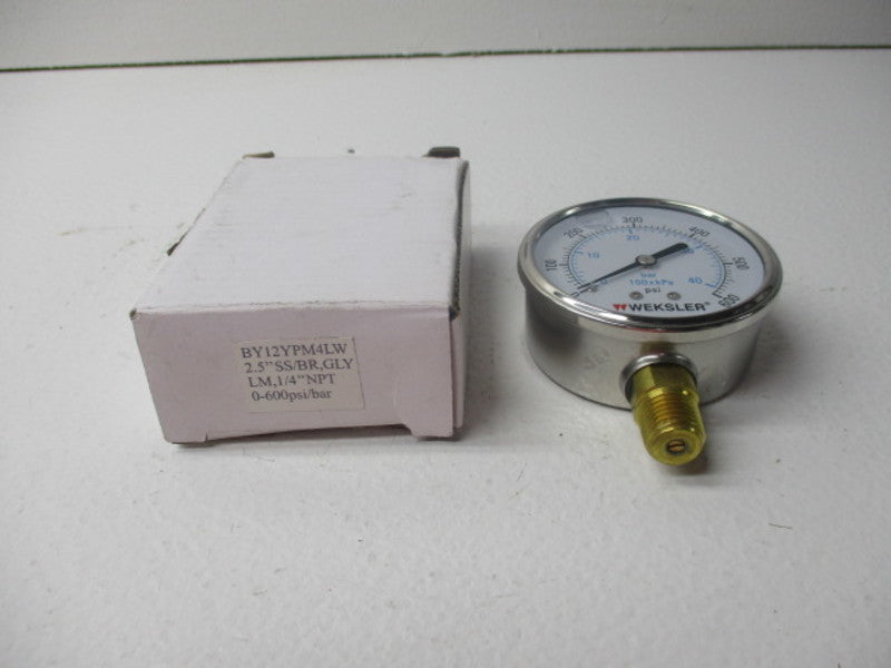 WEKSLER BY12YPM4LW 0-600PSI NSMP