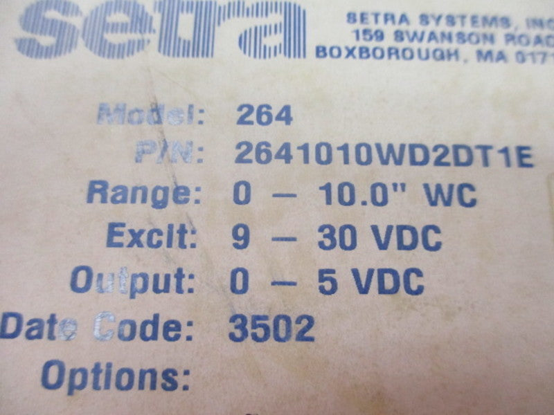 SETRA 2641010WD2DT1E NSMP