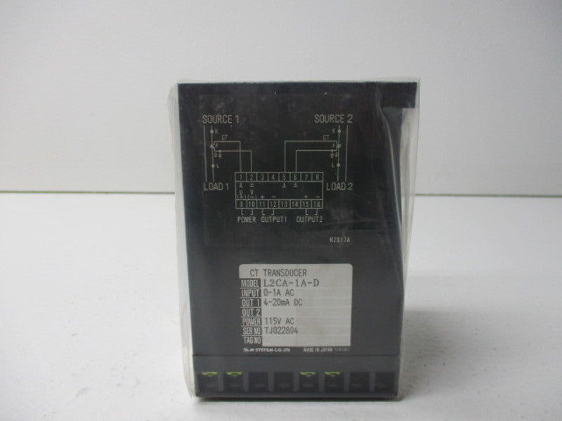 M SYSTEM L2CA-1A-D 115V 0-1A NSMP