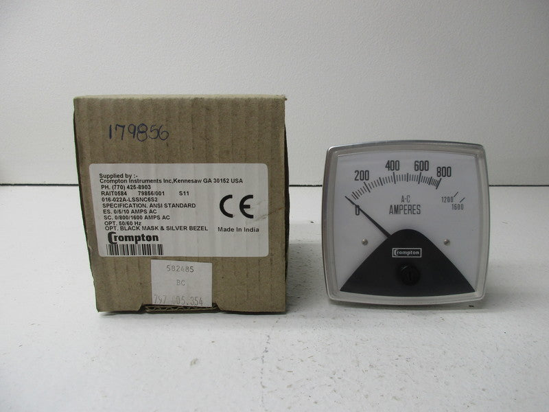 CROMPTON 016-022A-LSSNC6S2 0-1600A NSMP