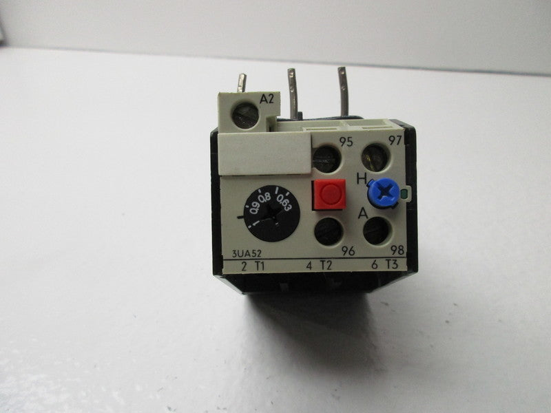 SIEMENS 3UA5200-0J OVERLOAD RELAY 0,63-1A UNMP
