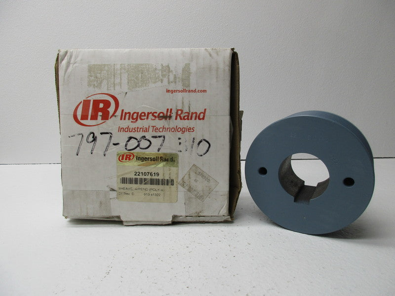 INGERSOLL RAND 22107619 12 GROOVE *  NEW IN BOX *
