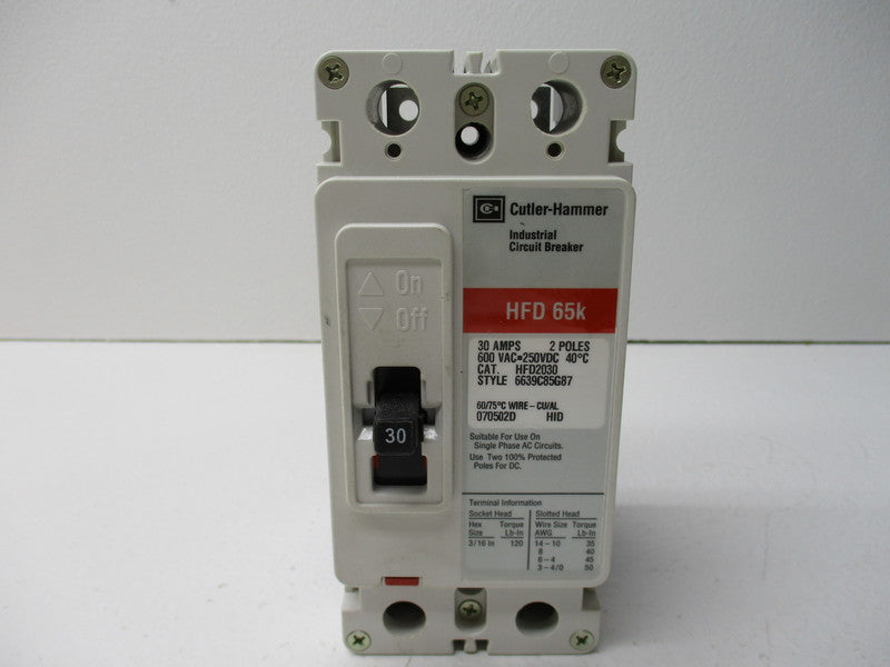 CUTLER HAMMER HFD2030  NSMP