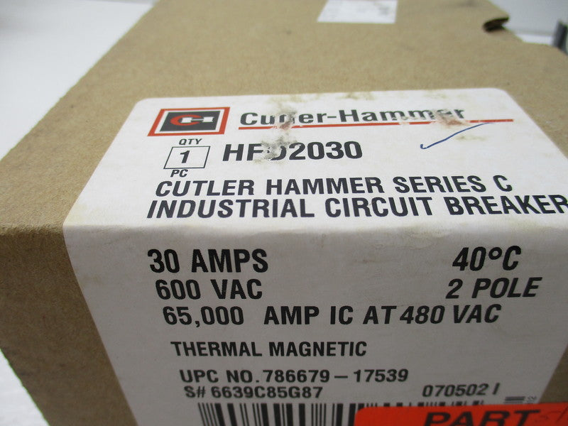 CUTLER HAMMER HFD2030  NSMP