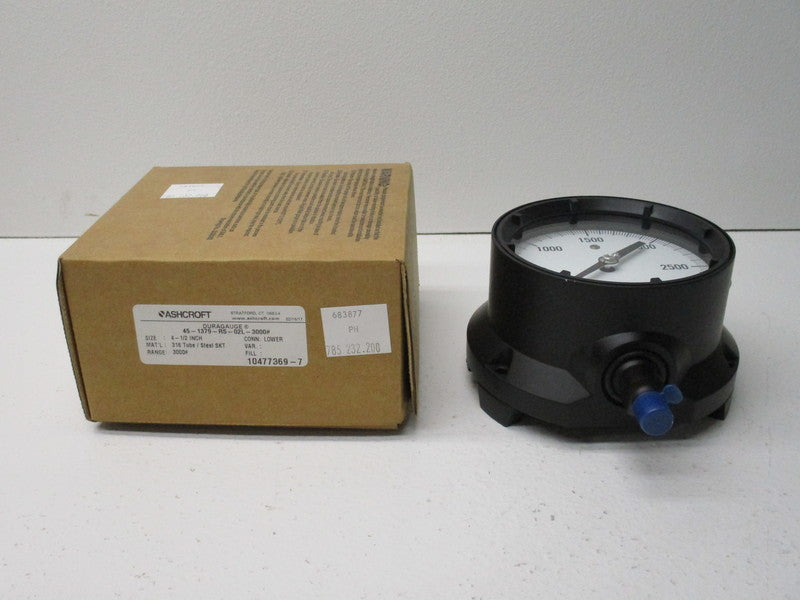 ASHCROFT 45-1379-RS-02L-3000# 0-3000PSI NSMP