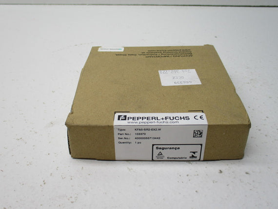 PEPPERL & FUCHS KFA5-SR2-EX2W 120VAC NSFS