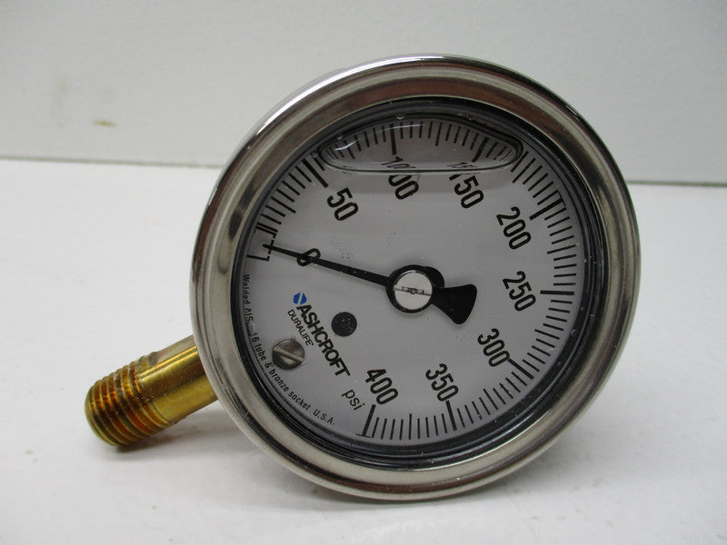 ASHCROFT 25-1009-SW-02L-400# 0-400PSI NSMP