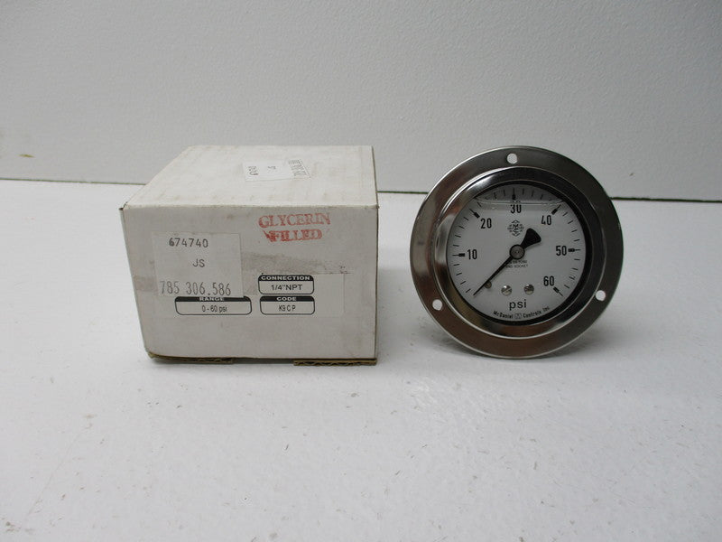 MCDANIEL CONTROLS K9CP 0-60PSI NSMP
