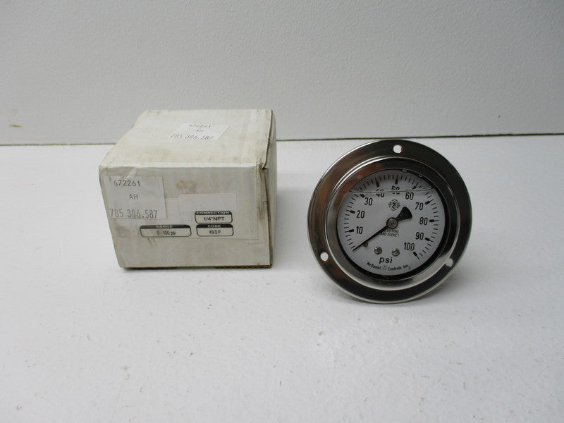 MCDANIEL CONTROLS K9DP 0-100PSI NSMP