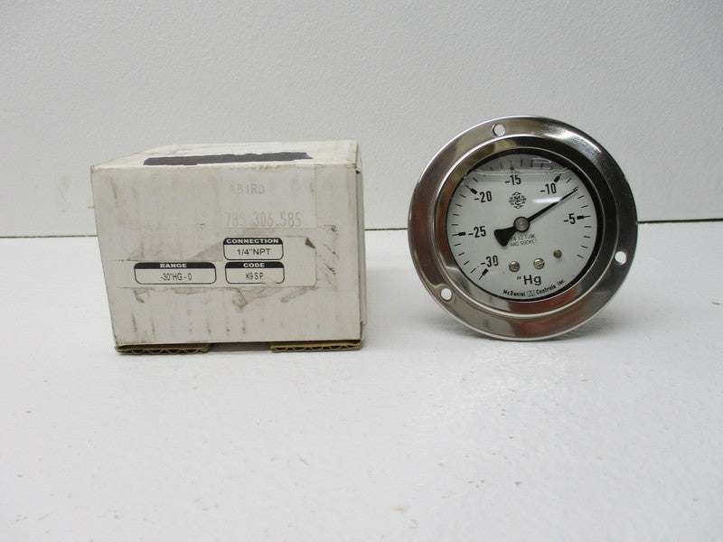 MCDANIEL CONTROLS K9SP -30-0PSI NSMP