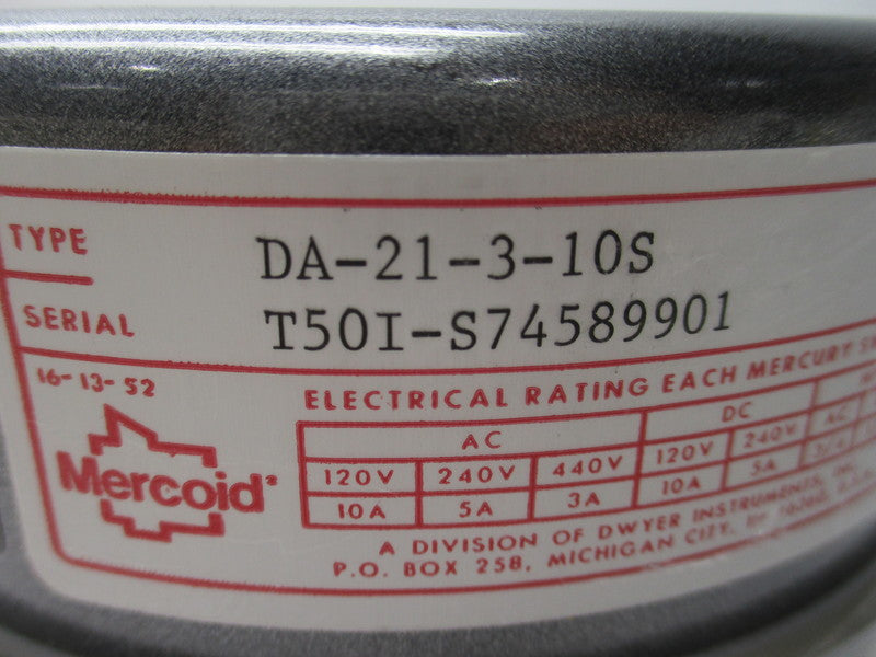MERCOID DA-21-3-10S NSMP