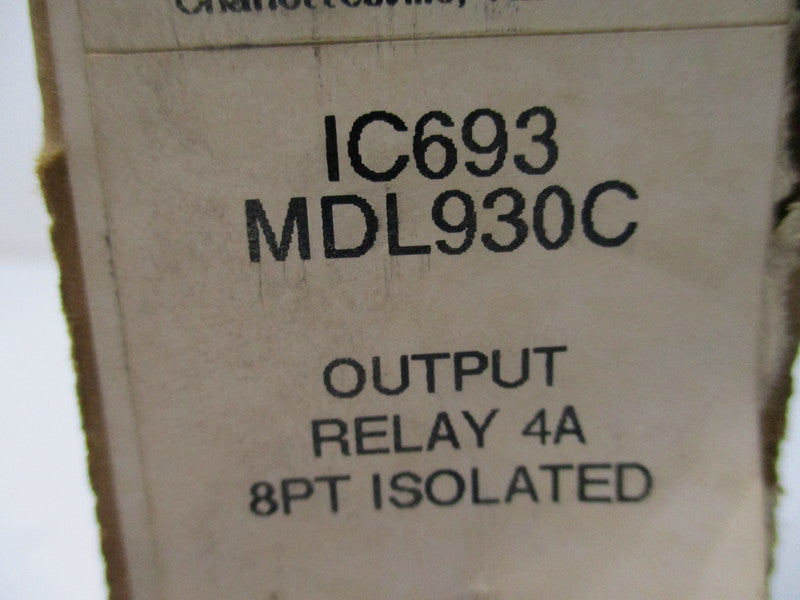 GE FANUC IC693MDL930C NSMP