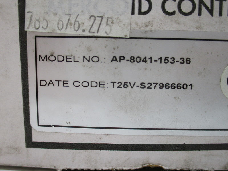 MERCOID CONTROL AP-8041-153-36 NSMP