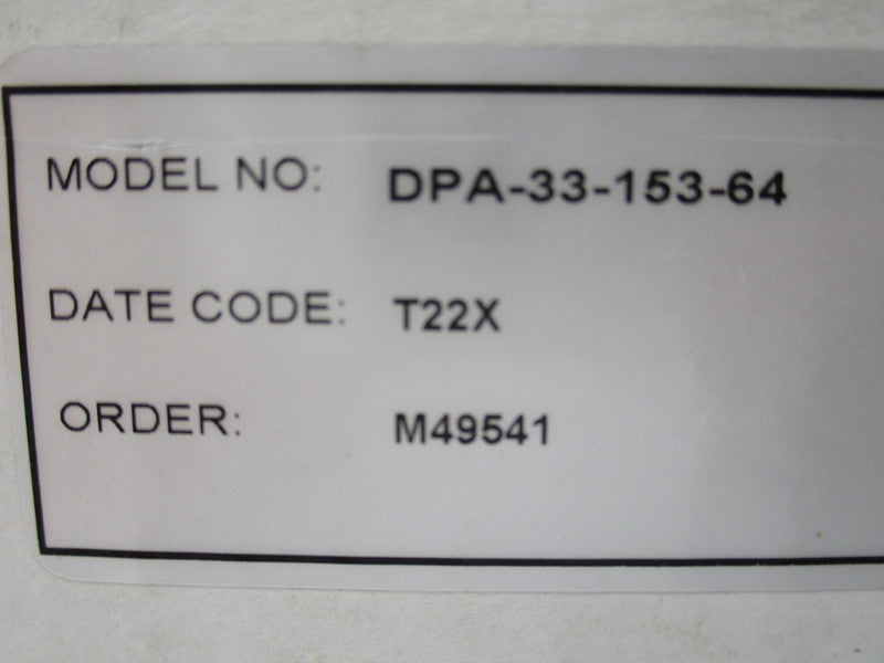 MERCOID CONTROL DPA-33-153-64 NSMP