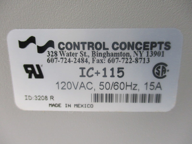 CONTROL CONCEPTS IC+115 NSMP