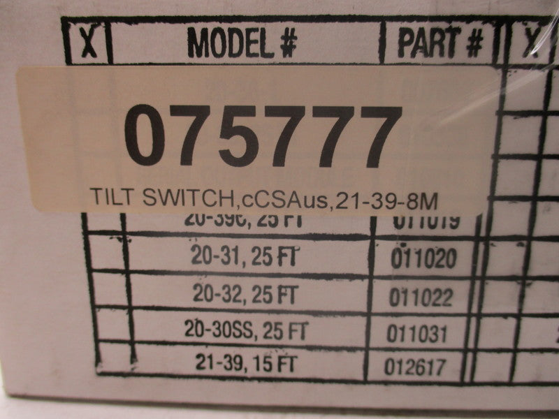 THERMO SCIENTIFIC 075777 NSFS
