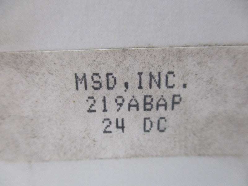 MSD 219ABAP 24VDC NSMP
