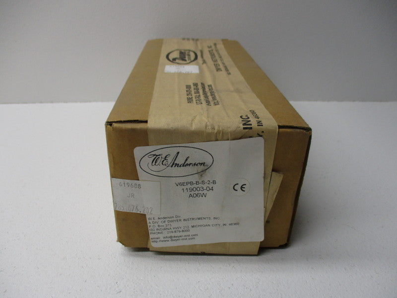 DWYER V6EPB-B-S-2-B NSFS